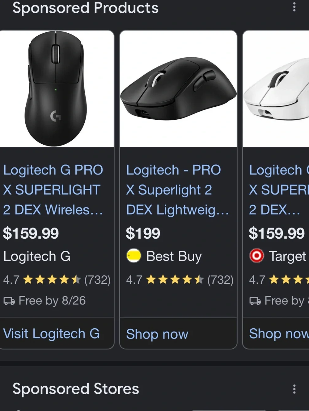 Electronics - Cell Phones & Accessories Subcategory Selection